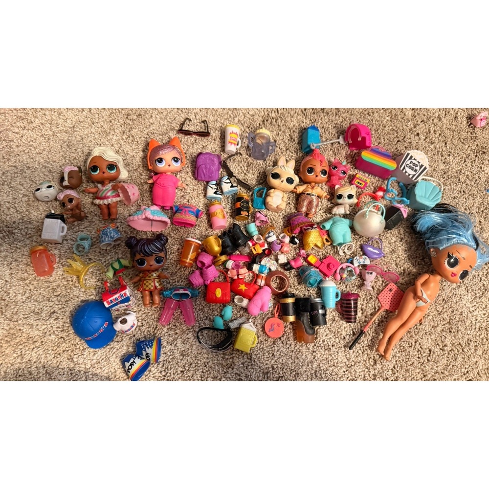 HUGE Lot LOL Surprise! - Dolls, Clothes, Pets & Accessories Toys